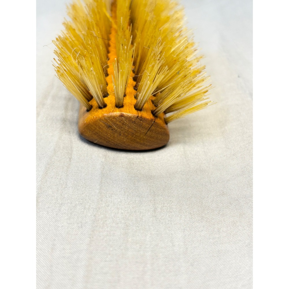 Vintage Mohawk 173 Genuine Satinwood Pure Boar Bristle Hair Brush Made in USA - Picture 9 of 10